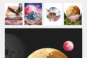 Landscape collage creator kit, an Object Graphic by Polli Deeva (Thumbnail 19 of 20)