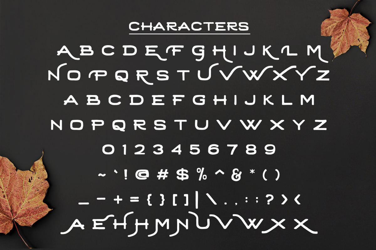 Retrica Typeface preview 4