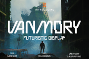 Vanmory, a Sans Serif Font by Zaloma Studio (Thumbnail 1 of 13)