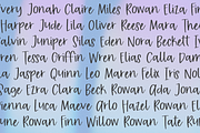 Bluebell Dreams Script, a Handwritten Font by Beck McCormick (Thumbnail 9 of 10)