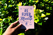 A5 Flyer Mockup, an Advertising Mockup by Morand Union (Thumbnail 3 of 3)