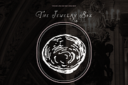 Vintage Jewelry Vector Clipart Set, an Object Illustration by The October Creative (Thumbnail 12 of 13)