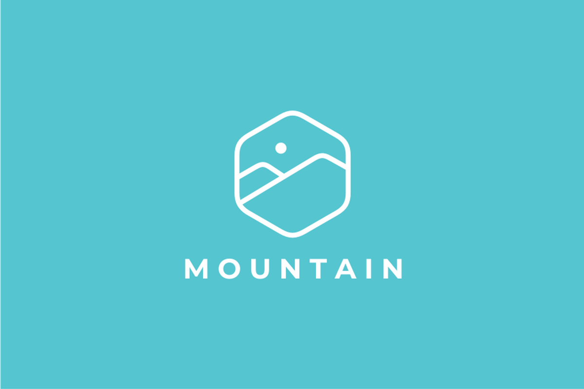 Mountain Logo template, a Branding & Logo Template by yopie (Photo 2 of 3)