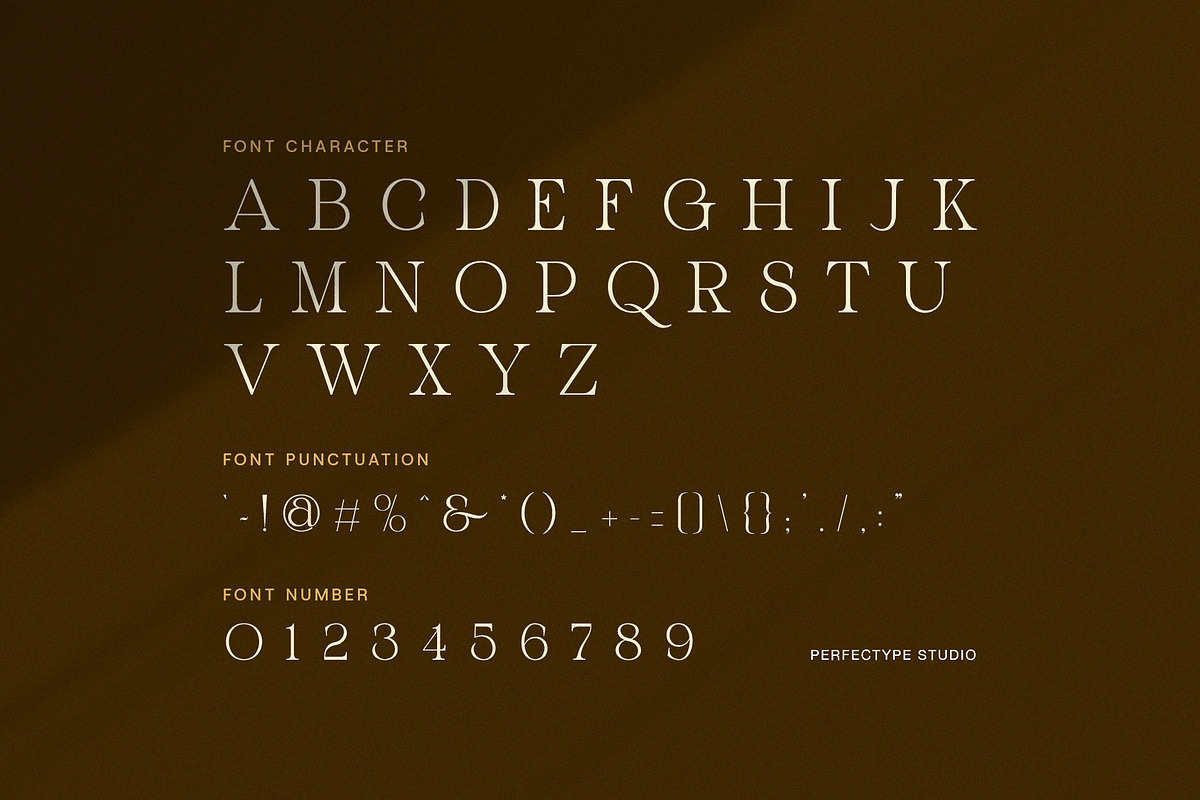 Ghond Modern Elegant Serif Font, a Serif Font by Perfectype (Photo 8 of 8)