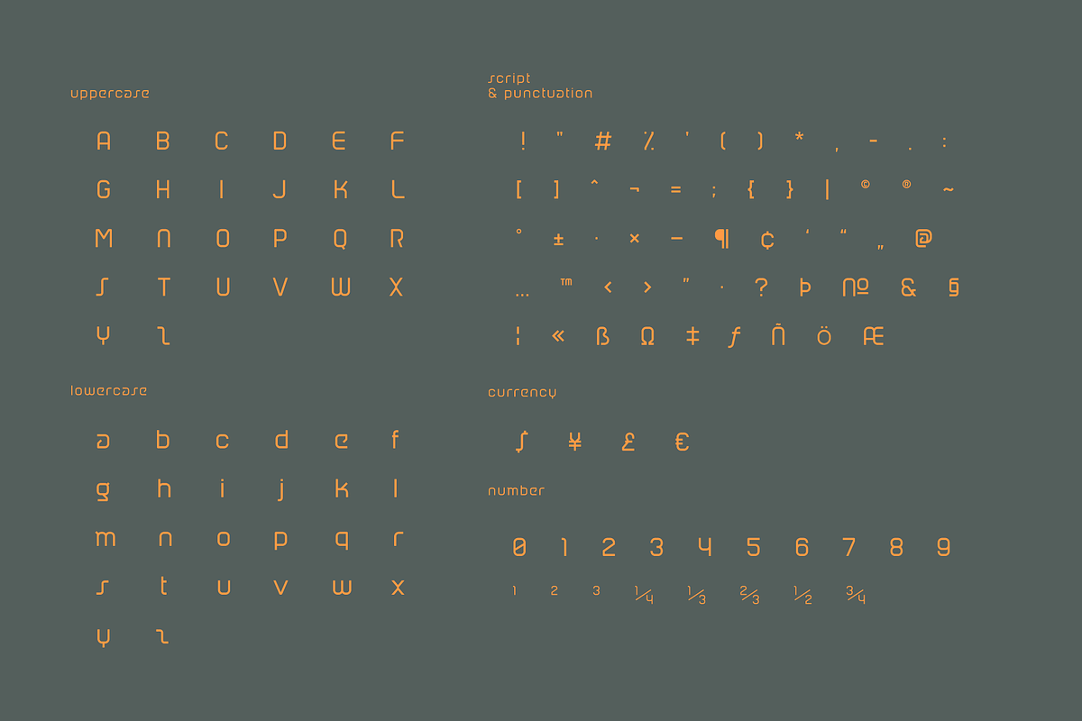 Ersota Futuristic Tech Font, a Sans Serif Font by baqoos (Photo 8 of 8)