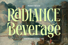 Radiance Beverage Modern Serif