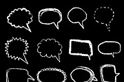 Vector chalk elements collection, an Object Graphic by kateja (Thumbnail 3 of 9)