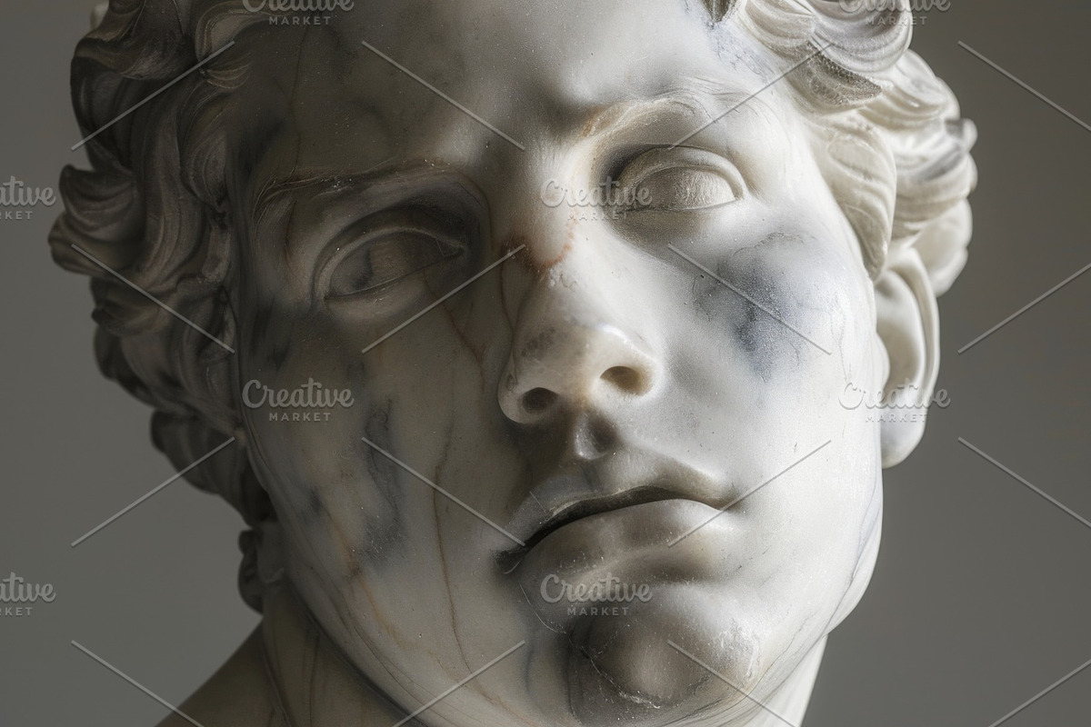 87 Sculpted marble heads, an Arts & Entertainment Photo by Handmadefont (Photo 48 of 85)