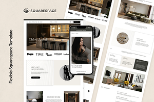 Squarespace Template: Chloe