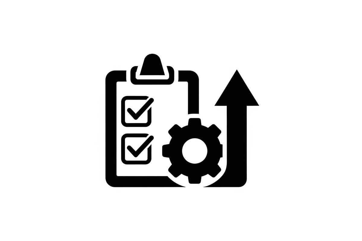 Factory Quality Checklist Silhouette, a Graphic by hafijul (Photo 8 of 14)