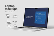 Laptop Mockups, a Mac Mockup by graphiccrew (Thumbnail 1 of 10)