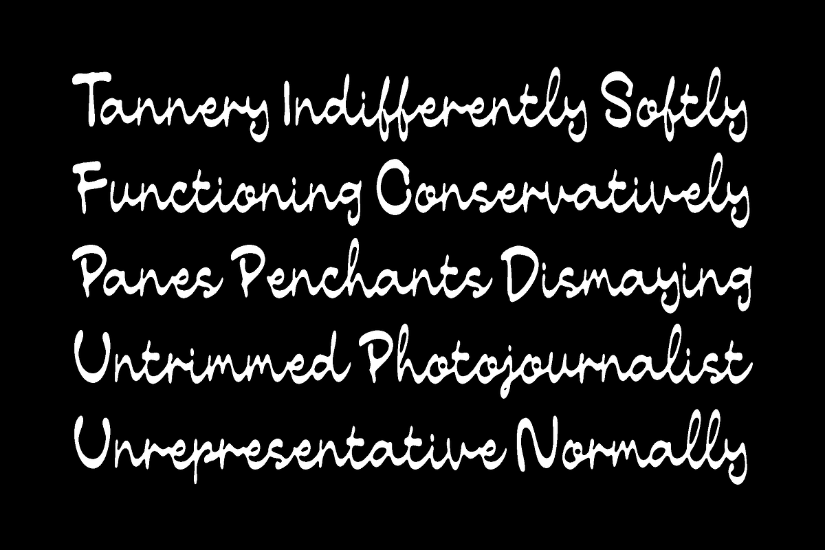 Messy Wins Alt - Bold Script Font, a Script Font by Typeparties (Photo 10 of 13)