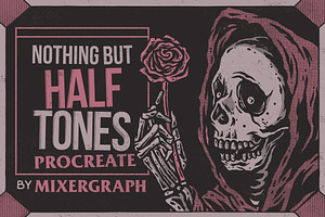 Nothing but Halftones for Procreate