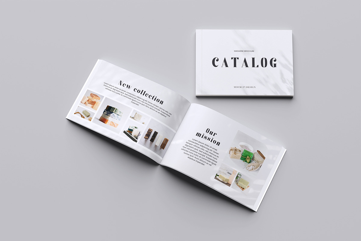 Magazine Landscape Mockup, a Magazine Template by graphicstory (Photo 2 of 10)