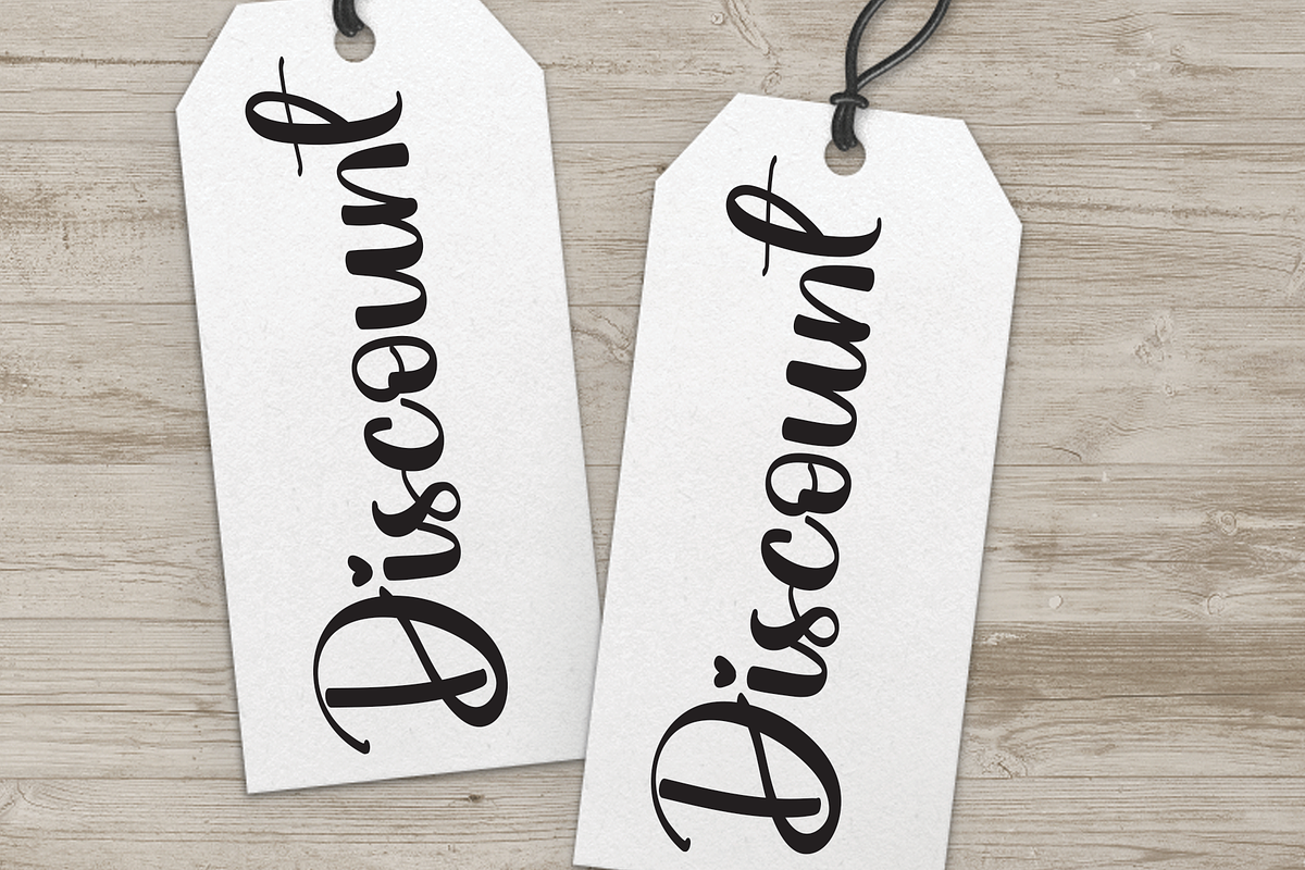 Bicycle | Script Font, a Script Font by Scratchones (Photo 6 of 8)