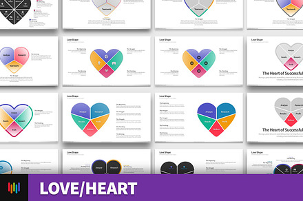 Love Heart PowerPoint Templates