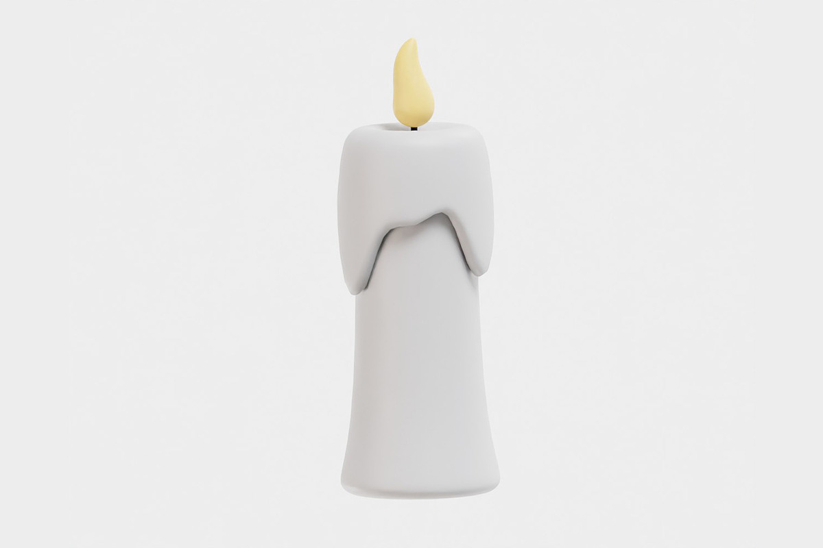 Candle 3d model, an Object 3D Model by fahad121 (Photo 1 of 7)