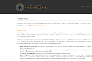 Law Offices - Simple HTML Template