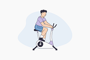 Cardio Workout Illustration, an Object Graphic by Jump Studio (Thumbnail 3 of 12)