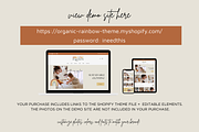 Boho Shopify Theme | Organic Rainbow, a Templates & Theme by Easy Website Themes (Thumbnail 4 of 6)