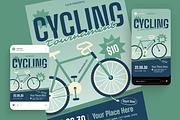 Cycling Tournament Flyer Set, a Flyer Template by Annora Studio (Thumbnail 2 of 6)