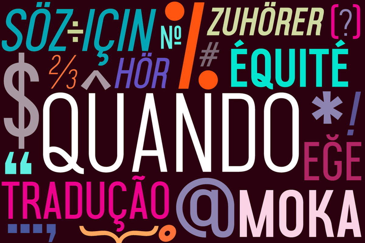 AQUILONE font preview 4