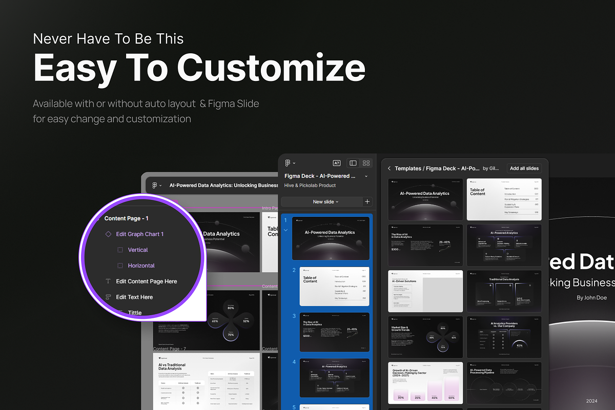Pitch Deck AI-Powered Data Analytics, a Presentation Template by pickolabstudio (Photo 4 of 6)