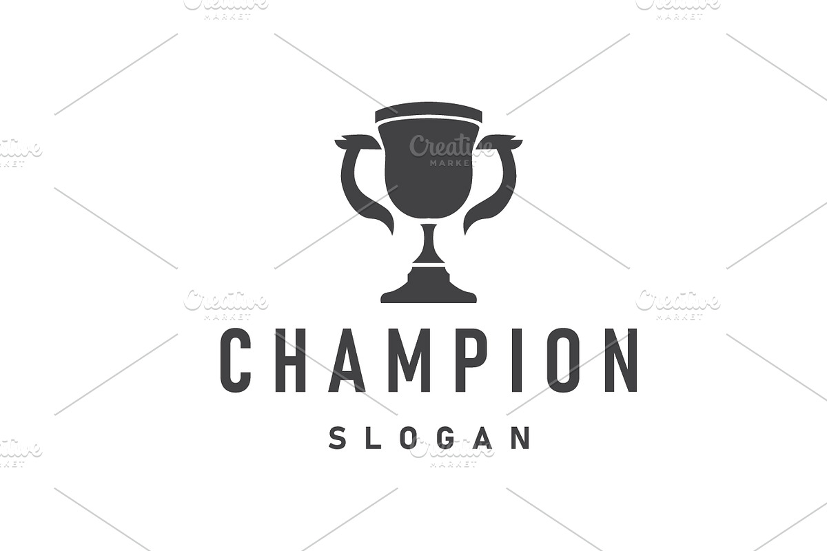 design trophy logo victory cup, a Branding & Logo Template by Maylianaw28