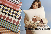 Contemporary Designs - 100 Patterns, a Pattern Graphic by DreamoraArt (Thumbnail 1 of 10)