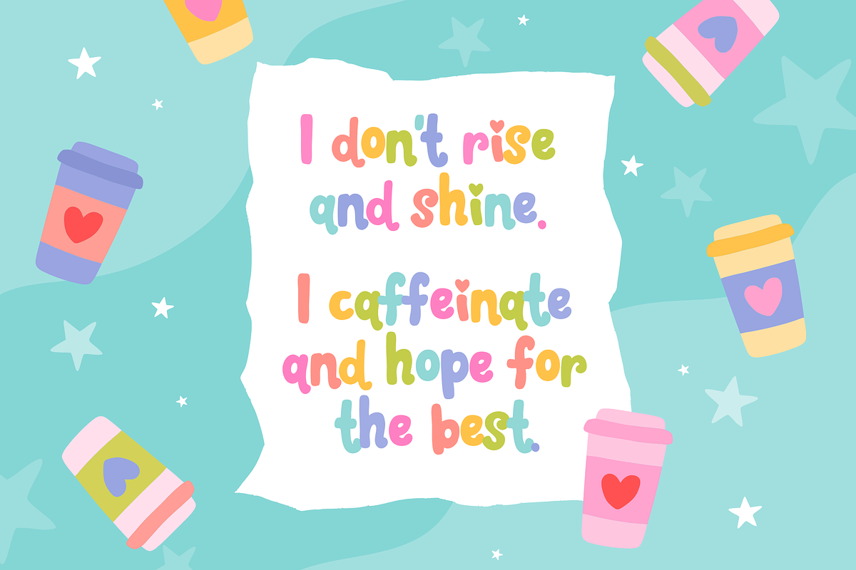Colorwish Font, a Handwritten Font by Design Pixie (Photo 2 of 8)