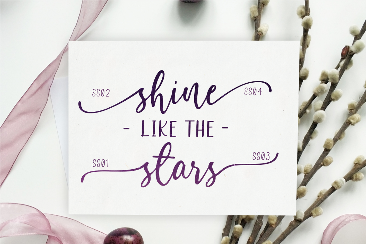 Bombinate // Handlettering Font preview 5