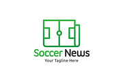 Soccer News Logo, a Branding & Logo Template by Martin-Jamez (Thumbnail 1 of 4)