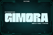 Gimora - Display Family Typeface