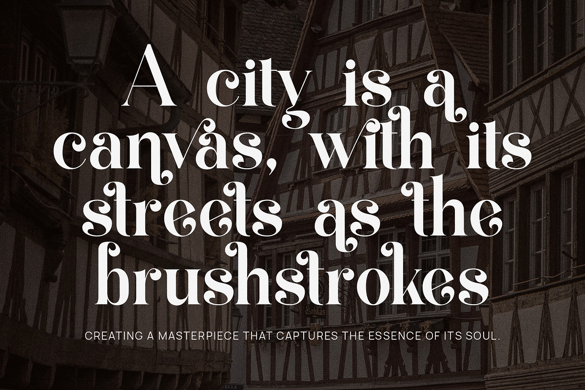 Megifin Beautiful Ligature Serif, a Serif Font by Alfinart (Photo 2 of 10)