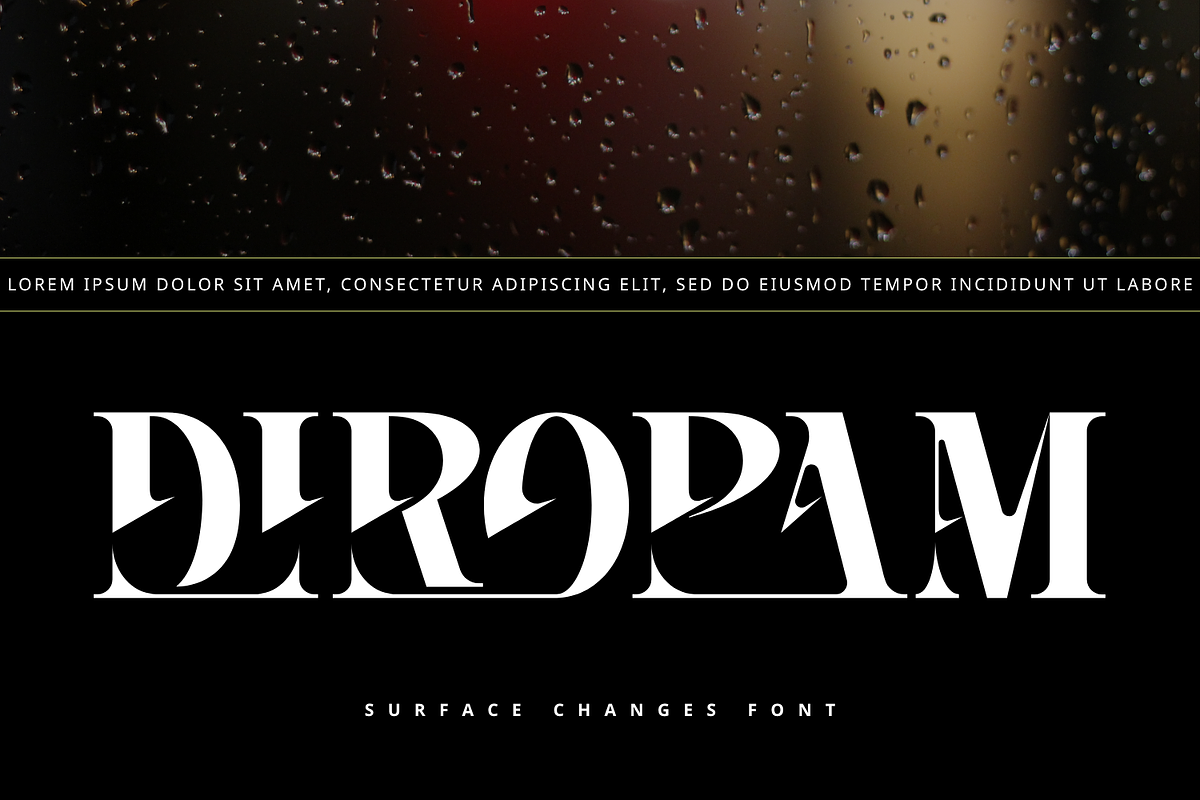 SURFACE CHANGES - LUXURY SERIF FONT, a Serif Font by 177Studio (Photo 2 of 8)