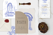 +420 Barbara Vintage Line Art Set, a Decorative Illustration by NassyArt (Thumbnail 11 of 29)