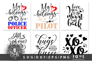 Valentines Bundle SVG DXF EPS PNG