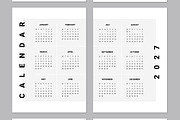 Wall Calendar 2025 to 2028, a Stationery Template by ContestDesign (Thumbnail 4 of 5)