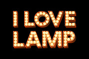 I Love Lamp - Alphabet, an Illustration by lingard design (Thumbnail 2 of 3)