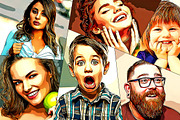BUNDLE! 15 in 1 Oil Painting Effect, an Action Add-On by U_Design (Thumbnail 14 of 16)