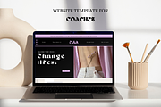 Website Template for Coach, a Websites & App Template by Prodesign (Thumbnail 1 of 6)