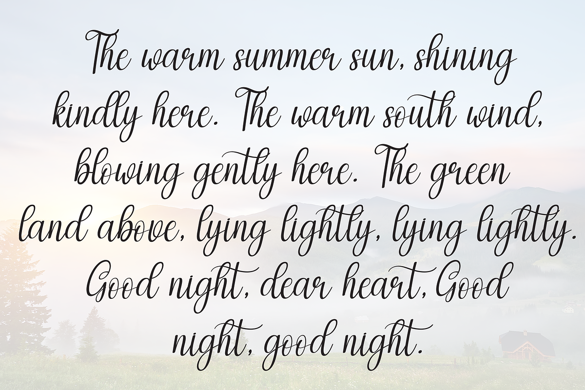 Daddy Baby | Script Font, a Handwritten Font by Scratchones (Photo 6 of 9)
