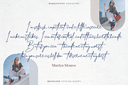Darlington Signature, a Script Font by Glyphstyle (Thumbnail 9 of 11)