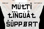 Pedroc Blur, a Sans Serif Font by Craft Supply Co. (Thumbnail 5 of 8)