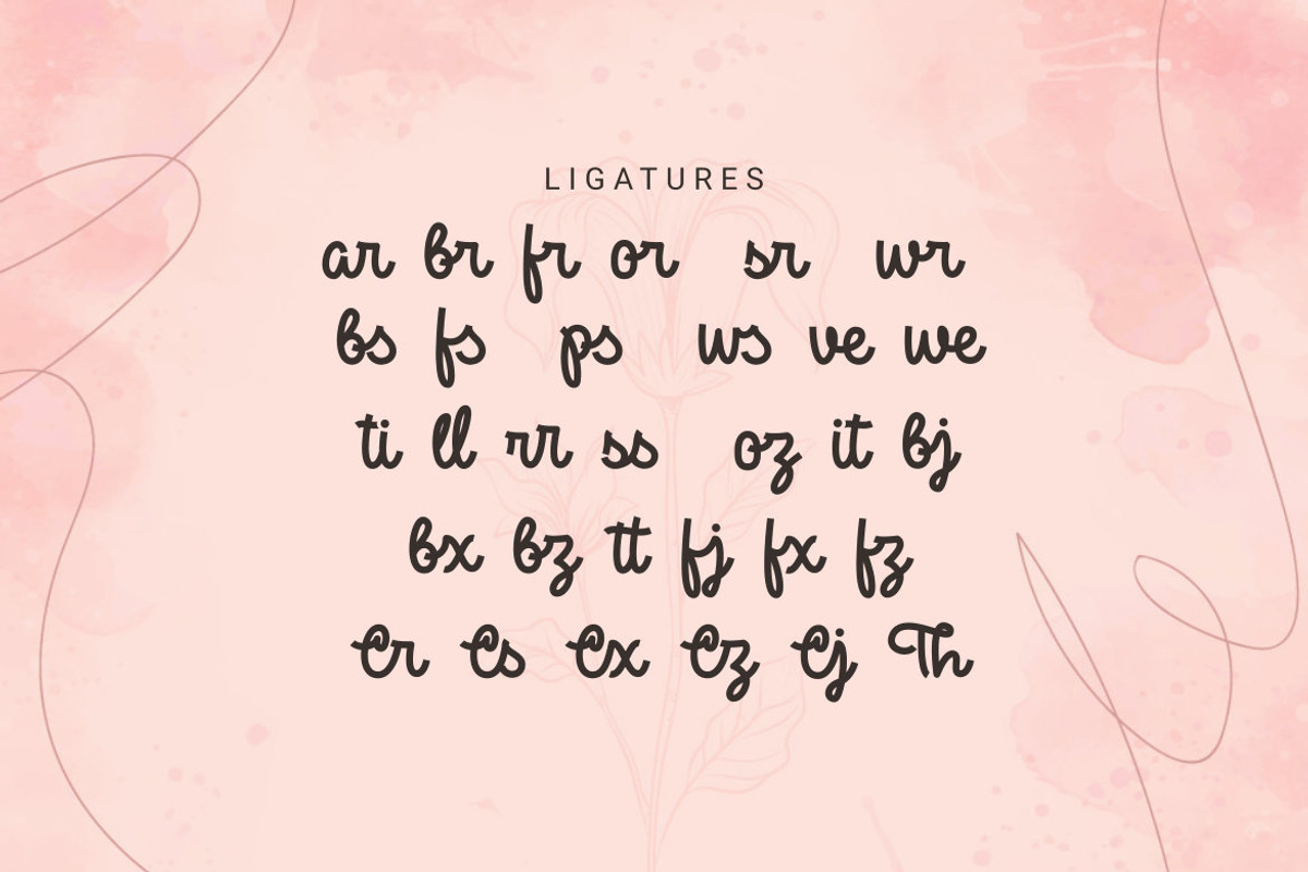 Pottery – A Beatiful Script Font, a Script Font by NURF Designs (Photo 3 of 10)