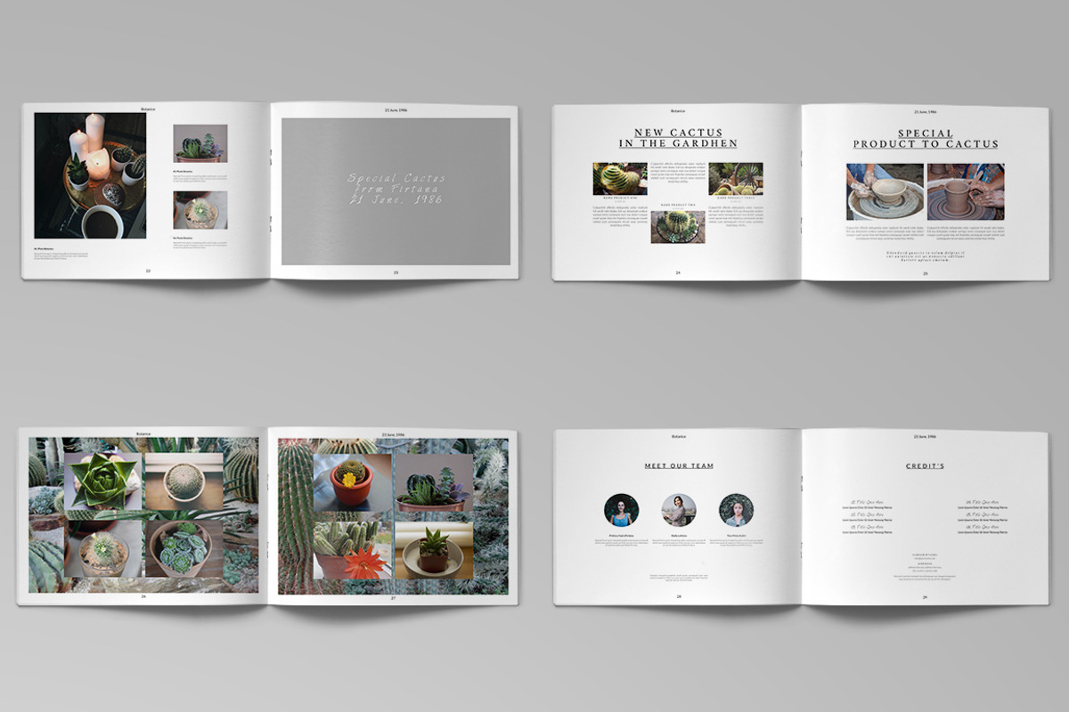 Botanice Portfolio, a Brochure Template by Firtana (Photo 8 of 12)