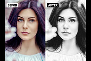 Pencil Drawings Effect Photoshop, a Layer Style Add-On by Hubzway (Thumbnail 6 of 7)