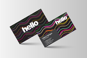 Business Card - Energy Waves