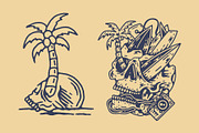 Tattooed Sailor | Vintage Serif Font, a Serif Font by Beveled Design Co. (Thumbnail 16 of 18)