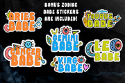 Magic Babe Font & Stickers, a Handwritten Font by Jakayla Digital Co (Thumbnail 6 of 7)